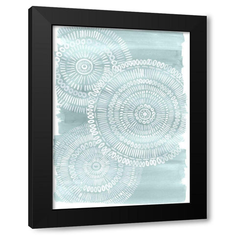 Papercuts II Black Modern Wood Framed Art Print by Popp, Grace