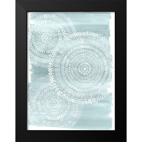 Papercuts II Black Modern Wood Framed Art Print by Popp, Grace