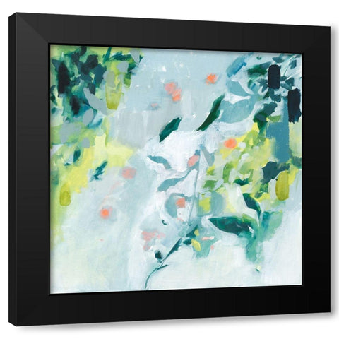 Soft Spot II Black Modern Wood Framed Art Print with Double Matting by Borges, Victoria