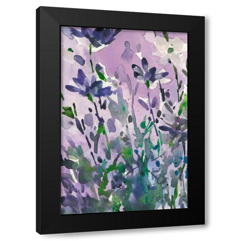 Garden Moment I Black Modern Wood Framed Art Print by Dixon, Samuel
