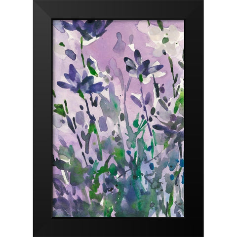 Garden Moment I Black Modern Wood Framed Art Print by Dixon, Samuel