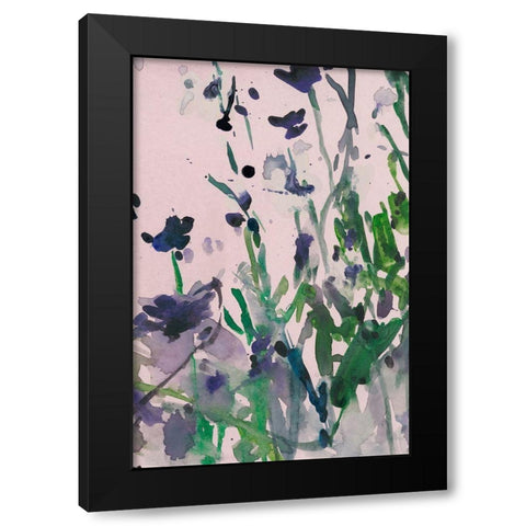 Garden Moment IV Black Modern Wood Framed Art Print with Double Matting by Dixon, Samuel