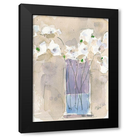 Little Vase I Black Modern Wood Framed Art Print by Dixon, Samuel