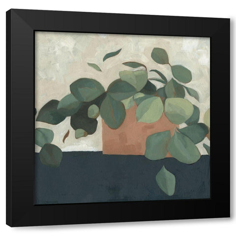 Jade Hoya II Black Modern Wood Framed Art Print by Scarvey, Emma