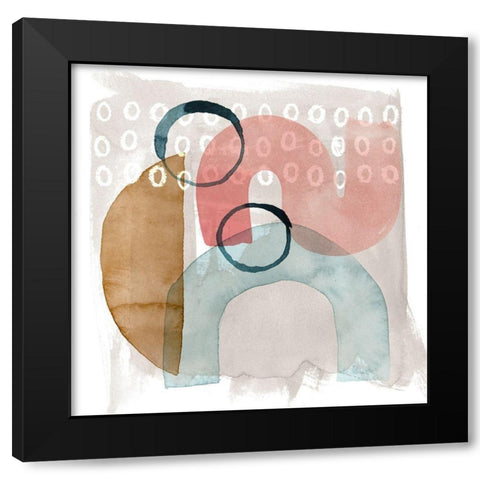 Hygge Formation I Black Modern Wood Framed Art Print by Popp, Grace