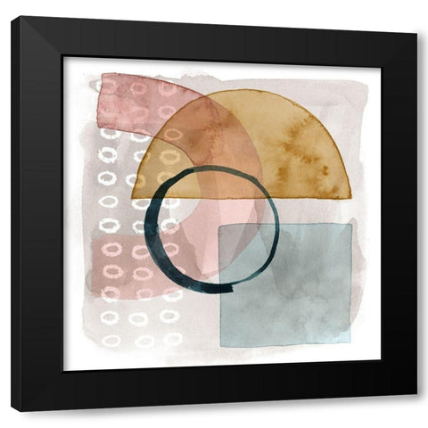 Hygge Formation II Black Modern Wood Framed Art Print by Popp, Grace