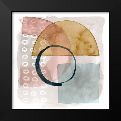 Hygge Formation II Black Modern Wood Framed Art Print by Popp, Grace