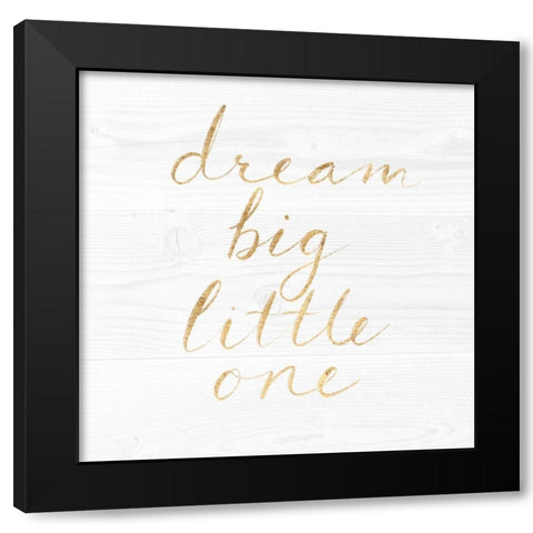 Sweet Dreams VIII Black Modern Wood Framed Art Print by Borges, Victoria