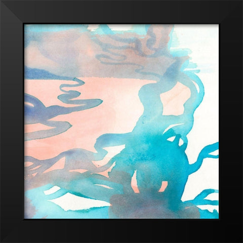 Suffusion II Black Modern Wood Framed Art Print by Douglas, Jamie