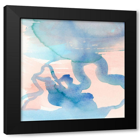 Suffusion III Black Modern Wood Framed Art Print by Douglas, Jamie