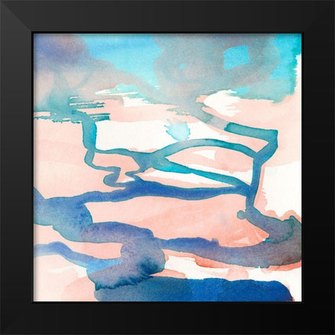 Suffusion IV Black Modern Wood Framed Art Print by Douglas, Jamie