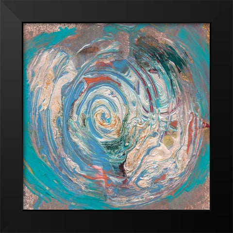 Space Oddity II Black Modern Wood Framed Art Print by Ludwig, Alicia