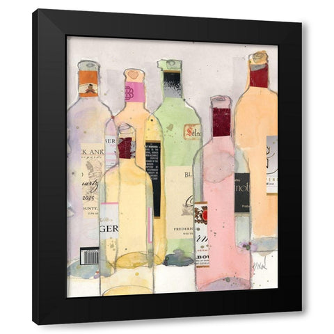 Moscato and the Others I Black Modern Wood Framed Art Print with Double Matting by Dixon, Samuel