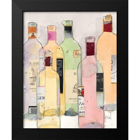 Moscato and the Others I Black Modern Wood Framed Art Print by Dixon, Samuel