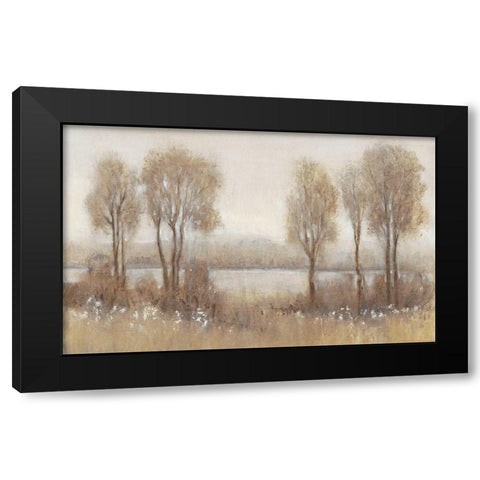 Rainy Afternoon II Black Modern Wood Framed Art Print with Double Matting by OToole, Tim