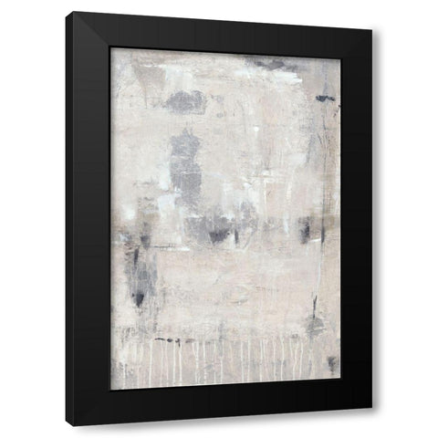 Grey State II Black Modern Wood Framed Art Print with Double Matting by OToole, Tim