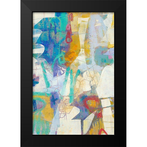 Pascal I Black Modern Wood Framed Art Print by Jachimiec, Sue