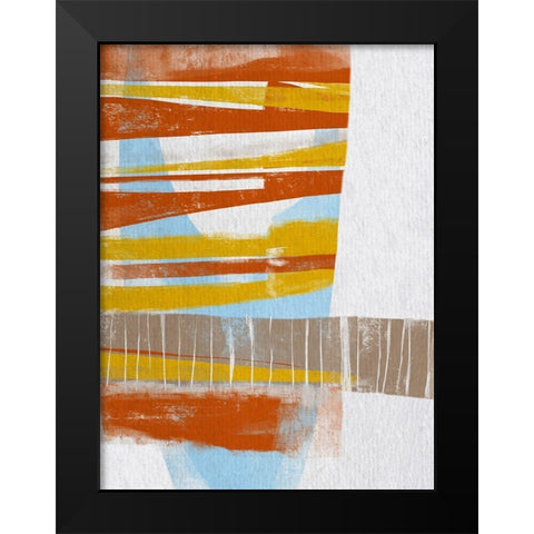 Calder II Black Modern Wood Framed Art Print by Deans, Karen