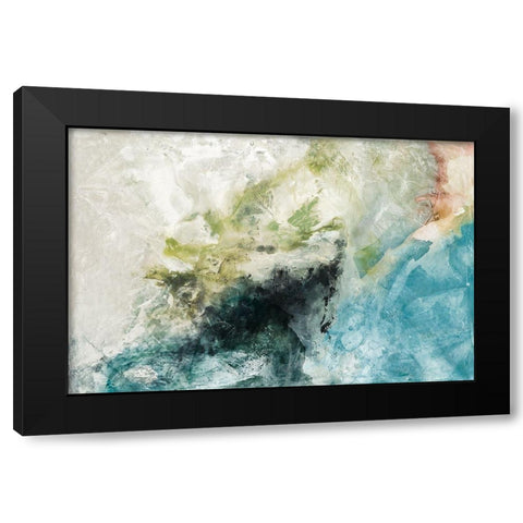 Experiment I Black Modern Wood Framed Art Print by Jasper, Sisa