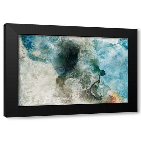 Experiment II Black Modern Wood Framed Art Print with Double Matting by Jasper, Sisa