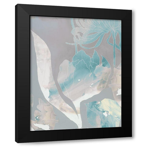 Beloved II Black Modern Wood Framed Art Print by Jasper, Sisa