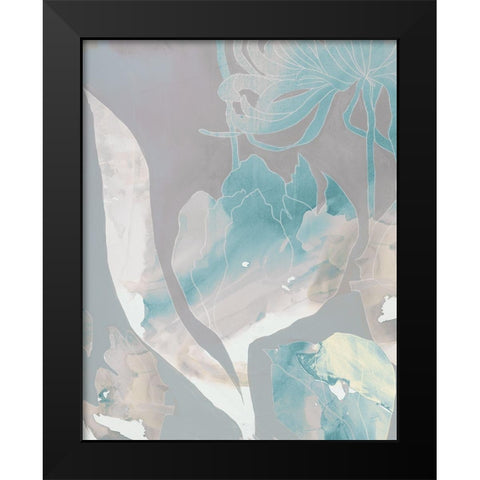 Beloved II Black Modern Wood Framed Art Print by Jasper, Sisa