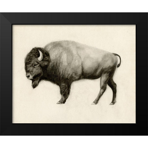 High Plains II Black Modern Wood Framed Art Print by Borges, Victoria