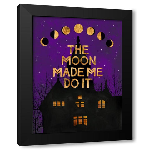 Hallows Eve I Black Modern Wood Framed Art Print with Double Matting by Popp, Grace