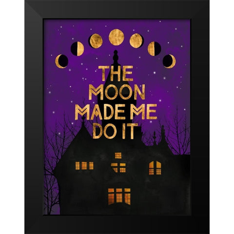 Hallows Eve I Black Modern Wood Framed Art Print by Popp, Grace