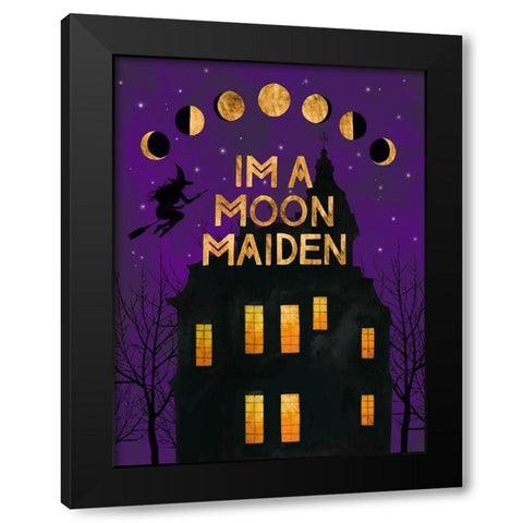 Hallows Eve II Black Modern Wood Framed Art Print by Popp, Grace