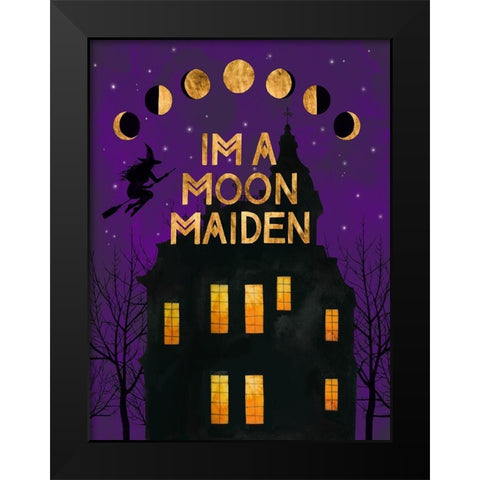 Hallows Eve II Black Modern Wood Framed Art Print by Popp, Grace