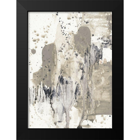 Custom Paynes Splash I Black Modern Wood Framed Art Print by Goldberger, Jennifer