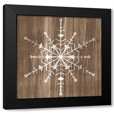 Barnwood Wonderland II Black Modern Wood Framed Art Print by Vess, June Erica