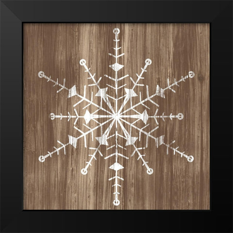 Barnwood Wonderland II Black Modern Wood Framed Art Print by Vess, June Erica