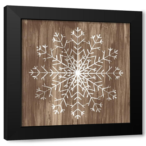 Barnwood Wonderland III Black Modern Wood Framed Art Print by Vess, June Erica