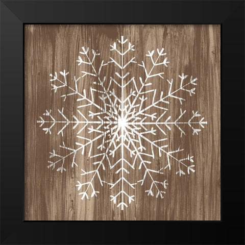 Barnwood Wonderland III Black Modern Wood Framed Art Print by Vess, June Erica