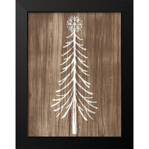 Barnwood Wonderland VII Black Modern Wood Framed Art Print by Vess, June Erica