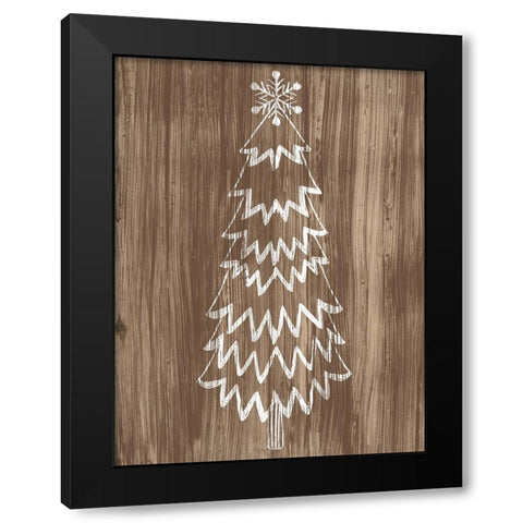 Barnwood Wonderland VIII Black Modern Wood Framed Art Print with Double Matting by Vess, June Erica