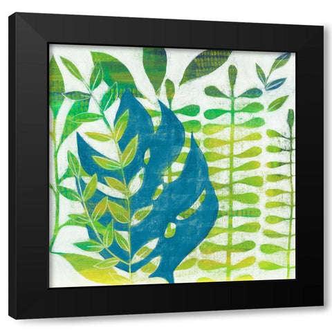 Emerald Amazon I Black Modern Wood Framed Art Print by Popp, Grace
