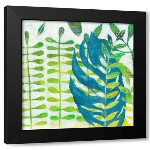 Emerald Amazon II Black Modern Wood Framed Art Print by Popp, Grace