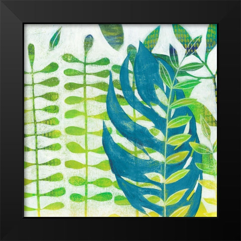 Emerald Amazon II Black Modern Wood Framed Art Print by Popp, Grace