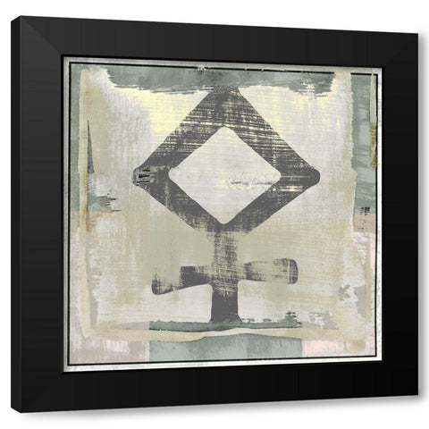 The Deities, Minerva Black Modern Wood Framed Art Print by Aryai, Sia