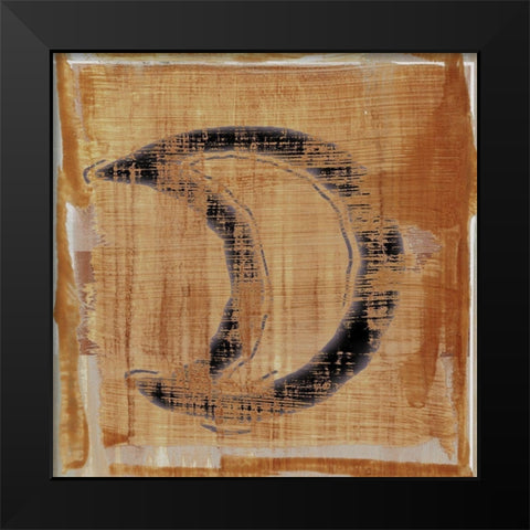 The Deities, Diana Black Modern Wood Framed Art Print by Aryai, Sia