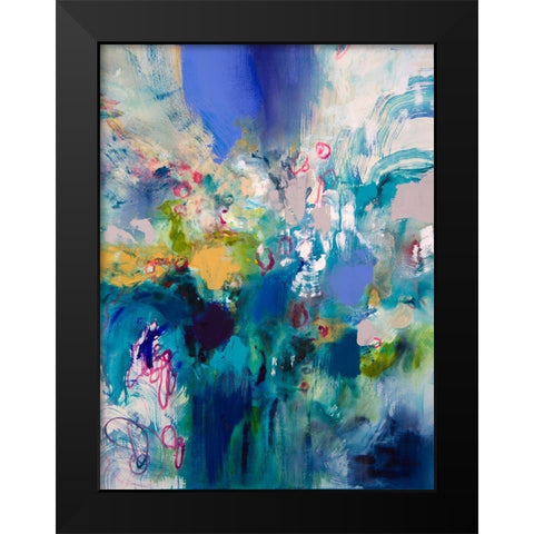 Ultramarine I Black Modern Wood Framed Art Print by Gardner, Jennifer
