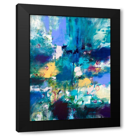 Ultramarine II Black Modern Wood Framed Art Print by Gardner, Jennifer