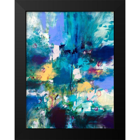 Ultramarine II Black Modern Wood Framed Art Print by Gardner, Jennifer