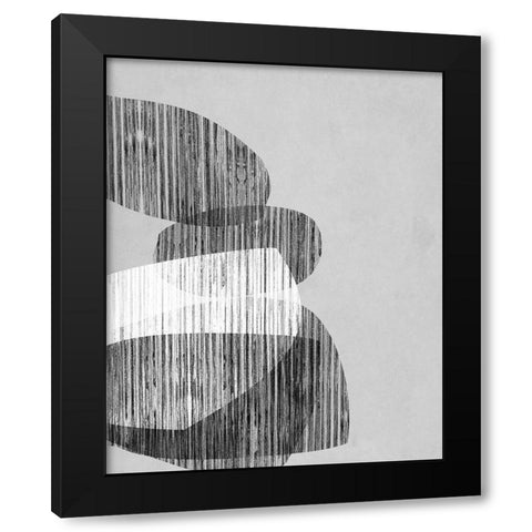Unseated II Black Modern Wood Framed Art Print with Double Matting by Goldberger, Jennifer