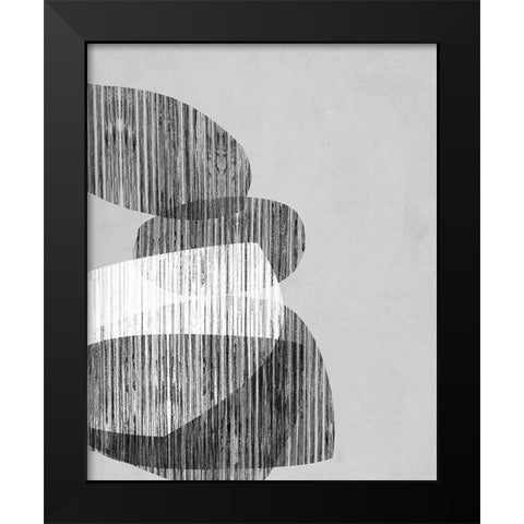 Unseated II Black Modern Wood Framed Art Print by Goldberger, Jennifer