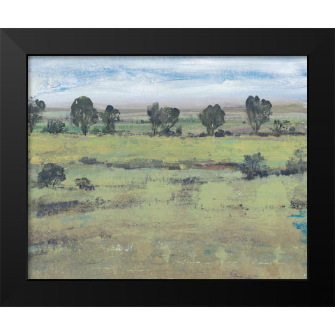 Horizon Time I Black Modern Wood Framed Art Print by OToole, Tim