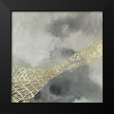 Cloud Matrix I Black Modern Wood Framed Art Print by Goldberger, Jennifer